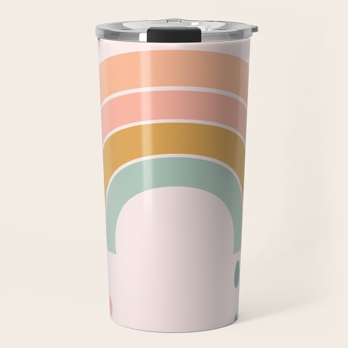 No Rain No Rainbow Travel Mug Gallery Image 1