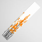 Orange Spring Bouquet on White Background #decor #society6 #buyart Table Runner Gallery Image 3