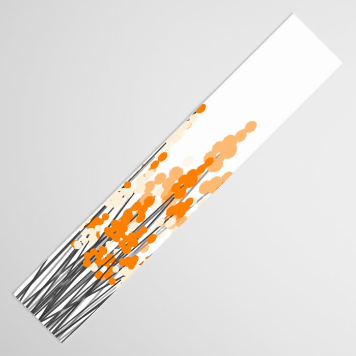 Orange Spring Bouquet on White Background #decor #society6 #buyart Table Runner Gallery Image 3