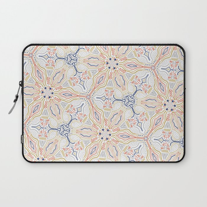 Modern mosaic mandalas Laptop Sleeve Gallery Image 1