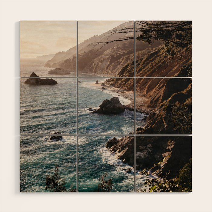 Big Sur Coast Wood Wall Art Gallery Image 1