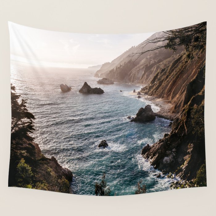 Big Sur Coast Wall Tapestry Gallery Image 4
