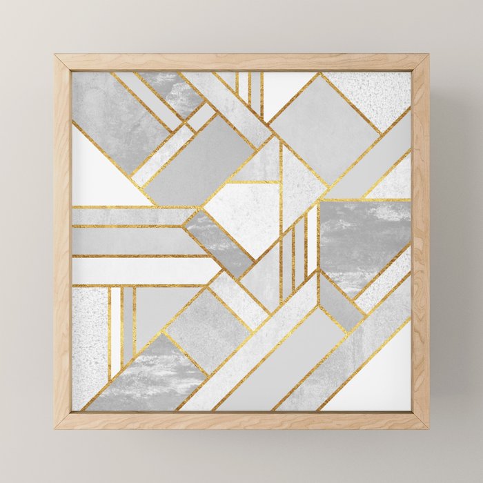 Gold City Mini Art Print Gallery Image 1