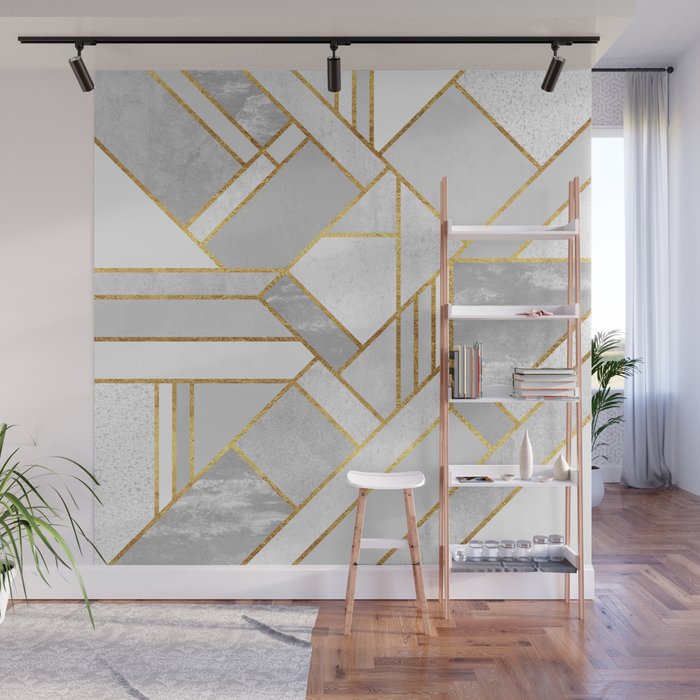 Gold City Wall Mural Gallery Image 1