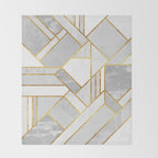 Gold City Throw Blanket Gallery Image 2