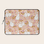 Funny bunny print Laptop Sleeve Gallery Image 1