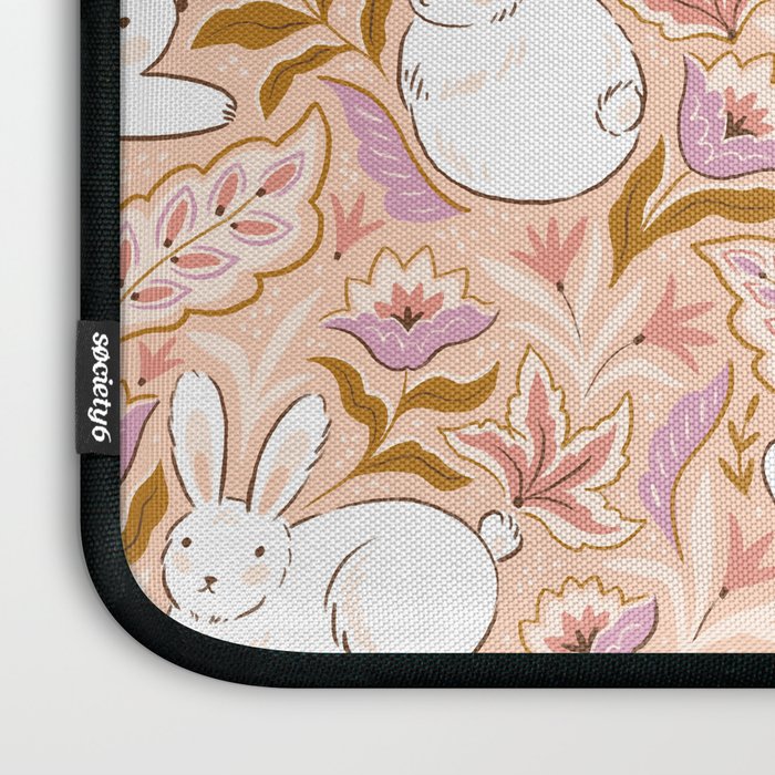 Funny bunny print Laptop Sleeve Gallery Image 3