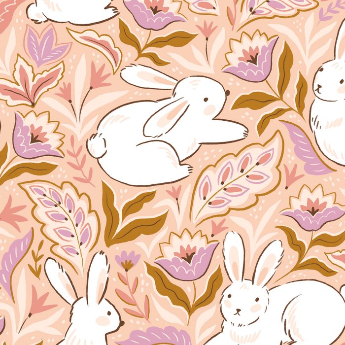 Funny bunny print Coffee Mug Gallery Image 2