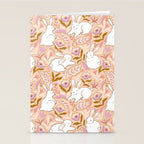 Funny bunny print Stationery Card Gallery Image 2