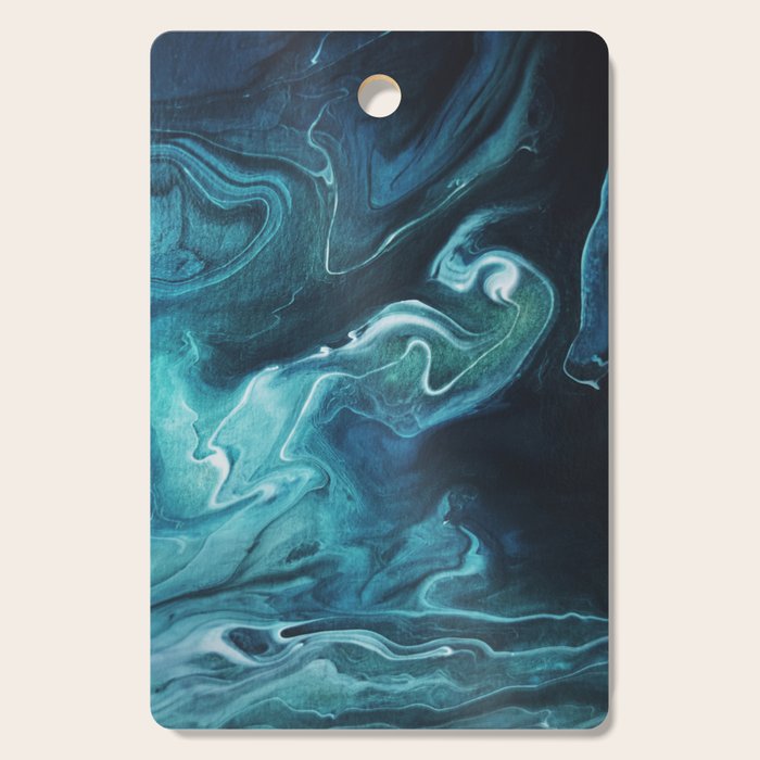Gravity II - Abstract Marble Cutting Board Gallery Image 1