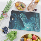 Gravity II - Abstract Marble Cutting Board Gallery Image 2