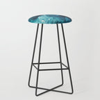 Gravity II - Abstract Marble Stool Gallery Image 1