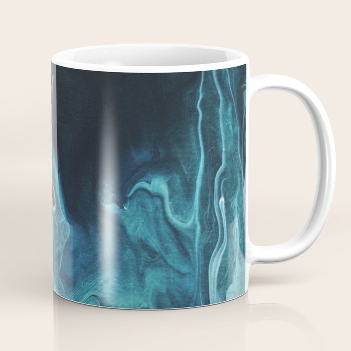 Gravity II - Abstract Marble Coffee Mug Gallery Image 1