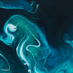 Gravity II - Abstract Marble Coffee Mug Gallery Image 2