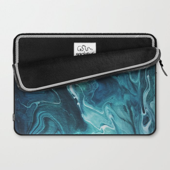 Gravity II - Abstract Marble Laptop Sleeve Gallery Image 2