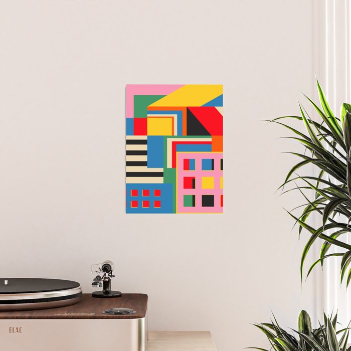 Sunset Cityscape Poster Gallery Image 2