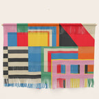 Sunset Cityscape Wall Hanging Gallery Image 1