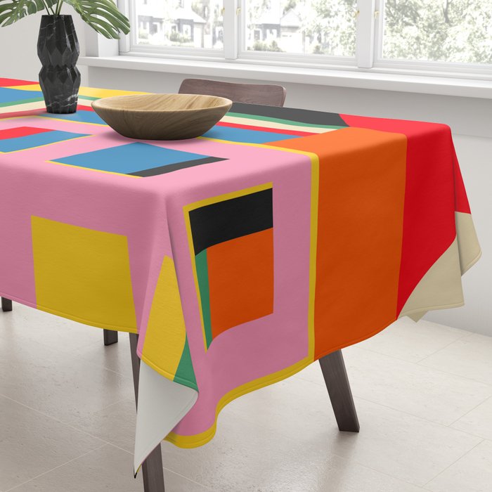 Sunset Cityscape Tablecloth Gallery Image 3