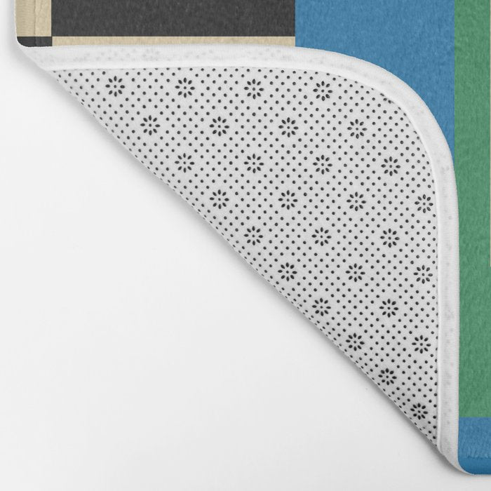 Sunset Cityscape Bath Mat Gallery Image 2