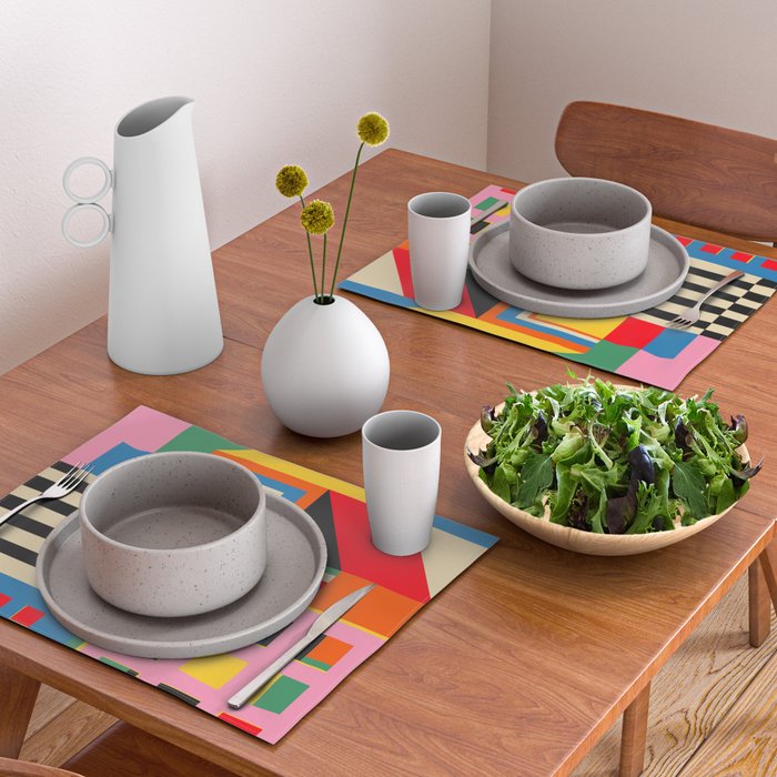 Sunset Cityscape Placemat Gallery Image 2