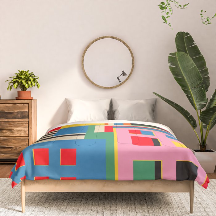 Sunset Cityscape Comforter Gallery Image 3