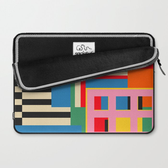 Sunset Cityscape Laptop Sleeve Gallery Image 2