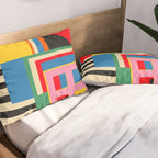 Sunset Cityscape Pillow Sham Gallery Image 2