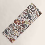 Moths of North America Pattern Yoga Mat Gallery Image 1
