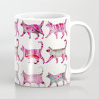 Cat Collection - Magenta Palette Coffee Mug Gallery Image 1