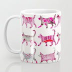 Cat Collection - Magenta Palette Coffee Mug Gallery Image 3