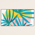 Mid Century Palms Desk Mat Gallery Image 3