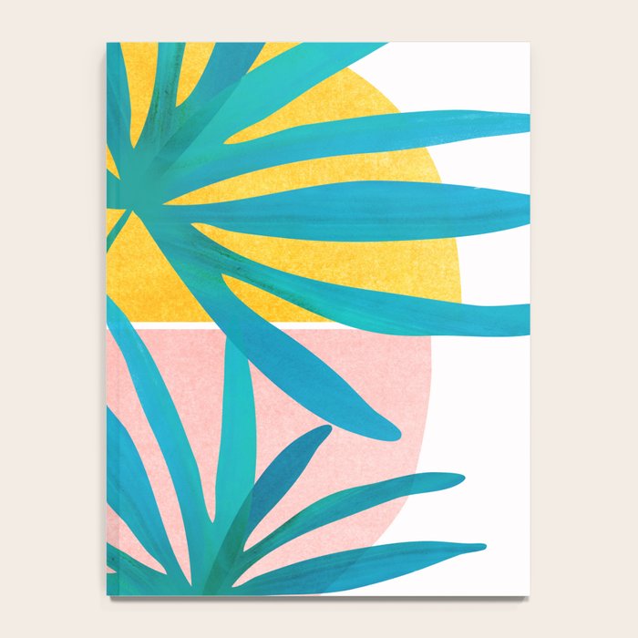 Mid Century Palms Notebook Gallery Image 4