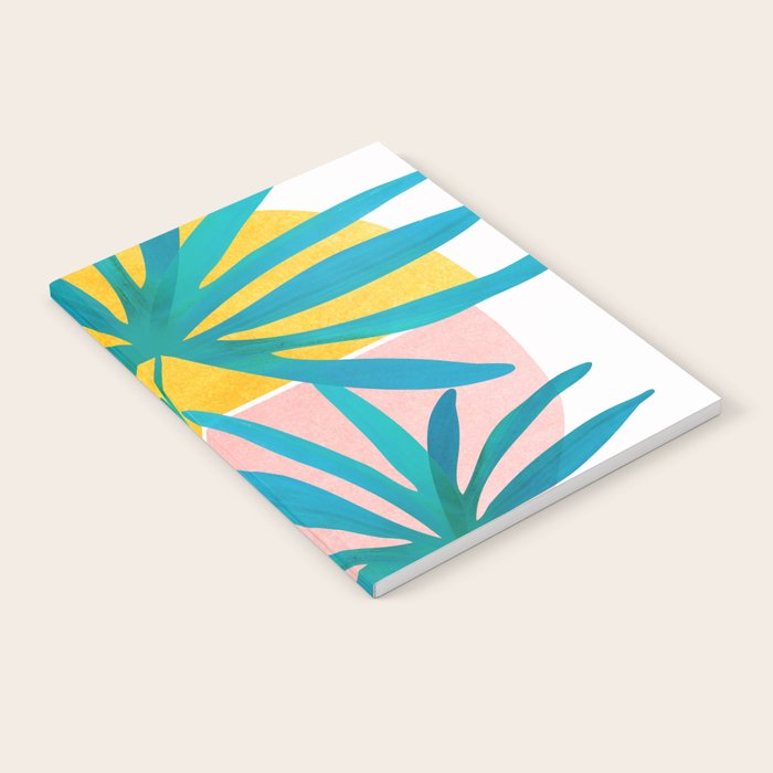 Mid Century Palms Notebook Gallery Image 1