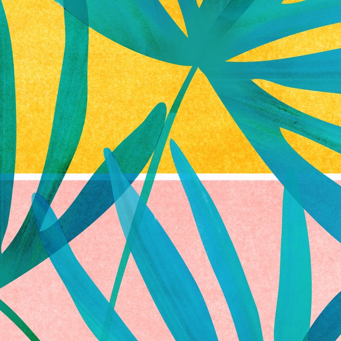 Mid Century Palms Coffee Mug Gallery Image 2