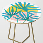 Mid Century Palms Side Table Gallery Image 2