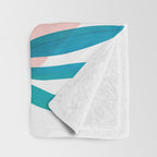 Mid Century Palms Throw Blanket Gallery Image 3