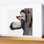 Pileated Woodpecker Wall Mural Gallery Image 2
