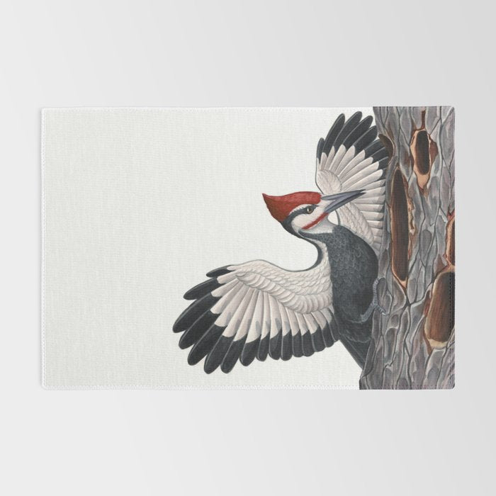 Pileated Woodpecker Rug Gallery Image 2