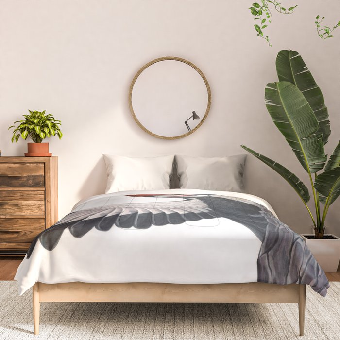 Pileated Woodpecker Comforter Gallery Image 3