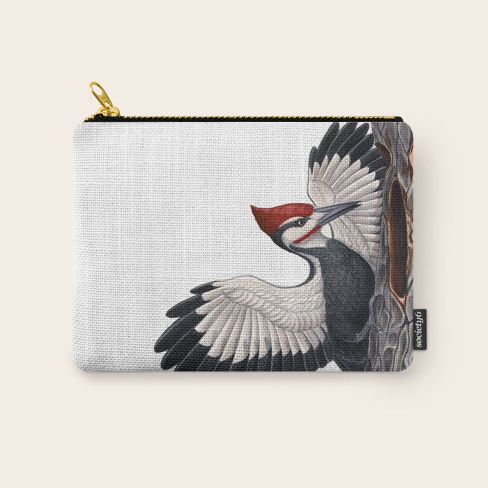 Pileated Woodpecker Carry All Pouch Gallery Image 1