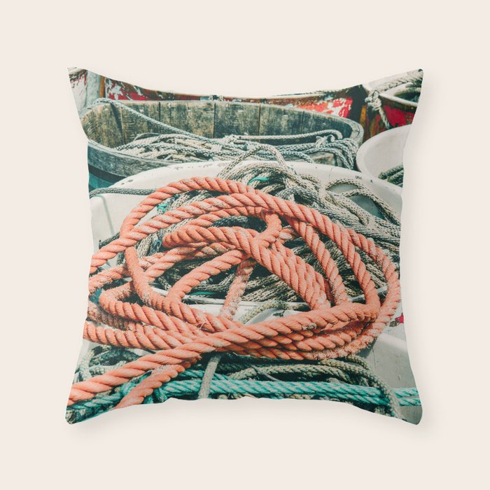 Roped In Throw Pillow Gallery Image 1