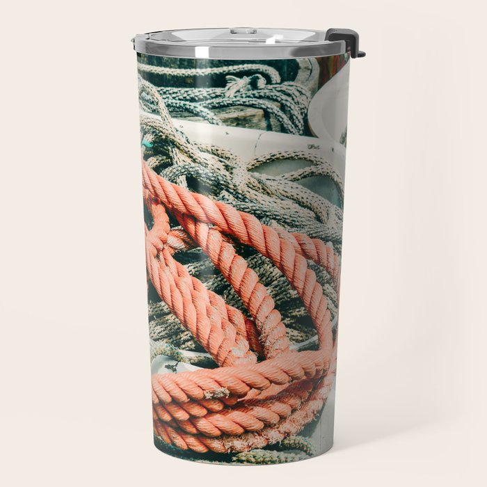 Roped In Travel Mug Gallery Image 2