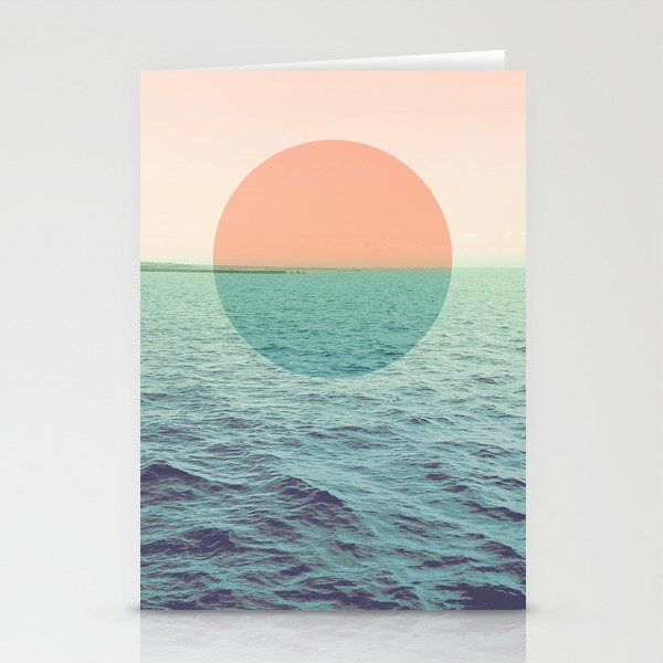 Because the ocean Stationery Card Gallery Image 1
