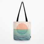 Because the ocean Tote Bag Gallery Image 2