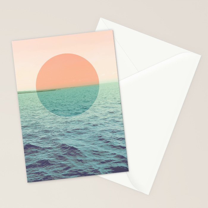 Because the ocean Stationery Card Gallery Image 2
