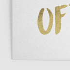 Eat Well Travel Often on Gold Poster Gallery Image 3