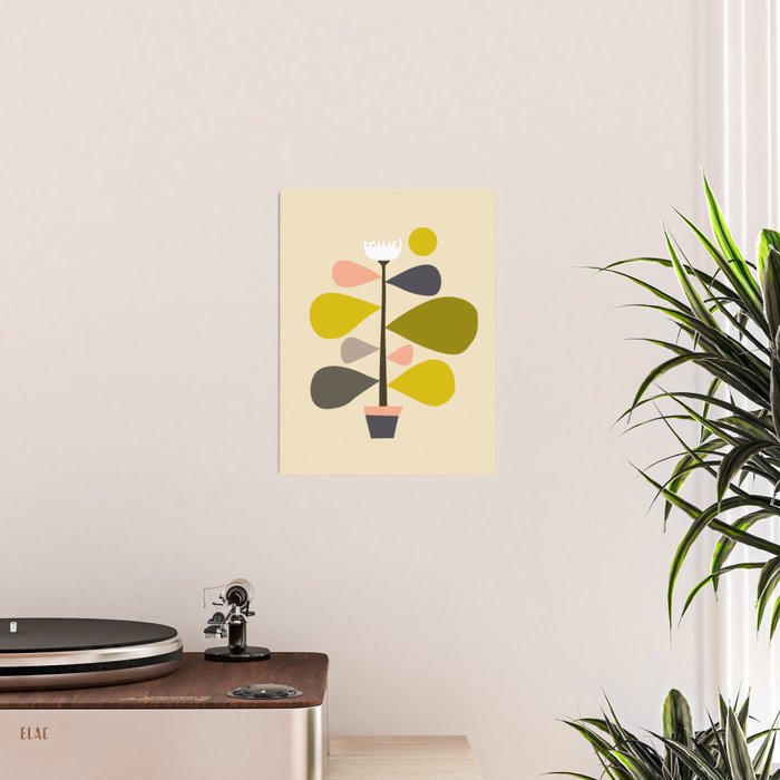 Flower Cat Plants Poster Gallery Image 2