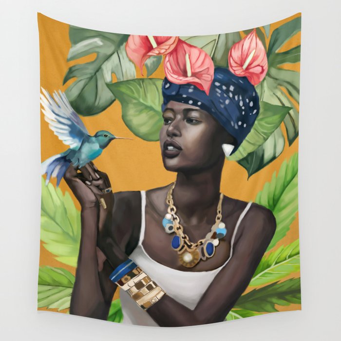 Tropic Breeze Wall Tapestry Gallery Image 1