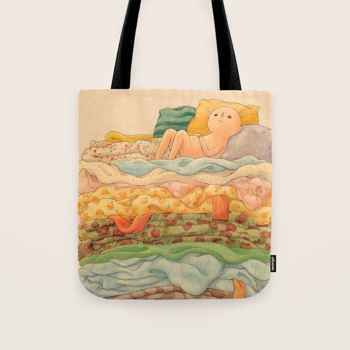 Princess and the Pea Tote Bag Gallery Image 1