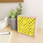 Polka Proton Yellow Mini Art Print Gallery Image 2